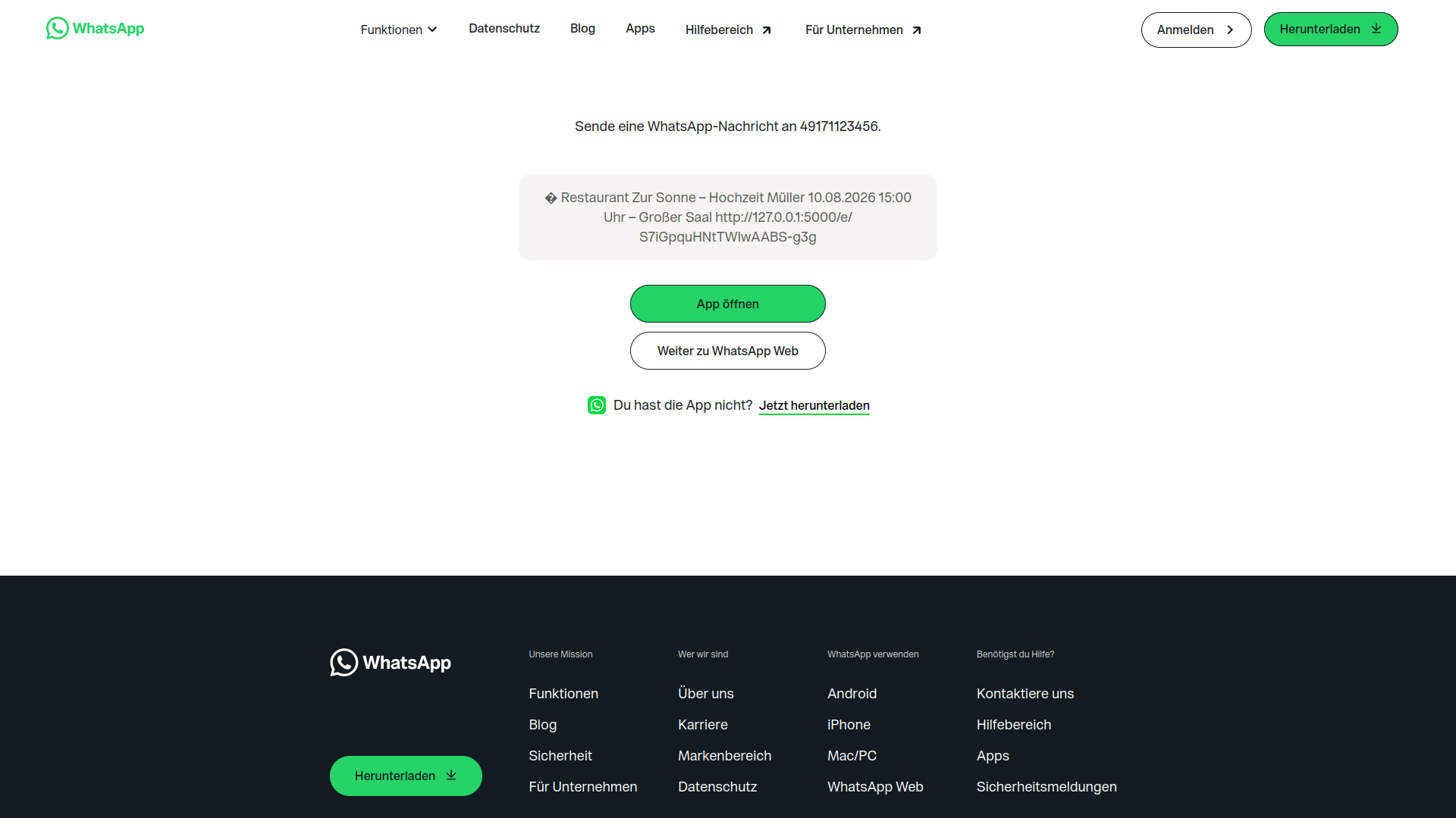 WhatsApp Desktop